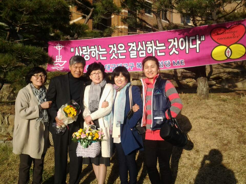 6(레지오).jpg : 주말에 참석한 단장님을 환영하러 온 이쁜 단원들